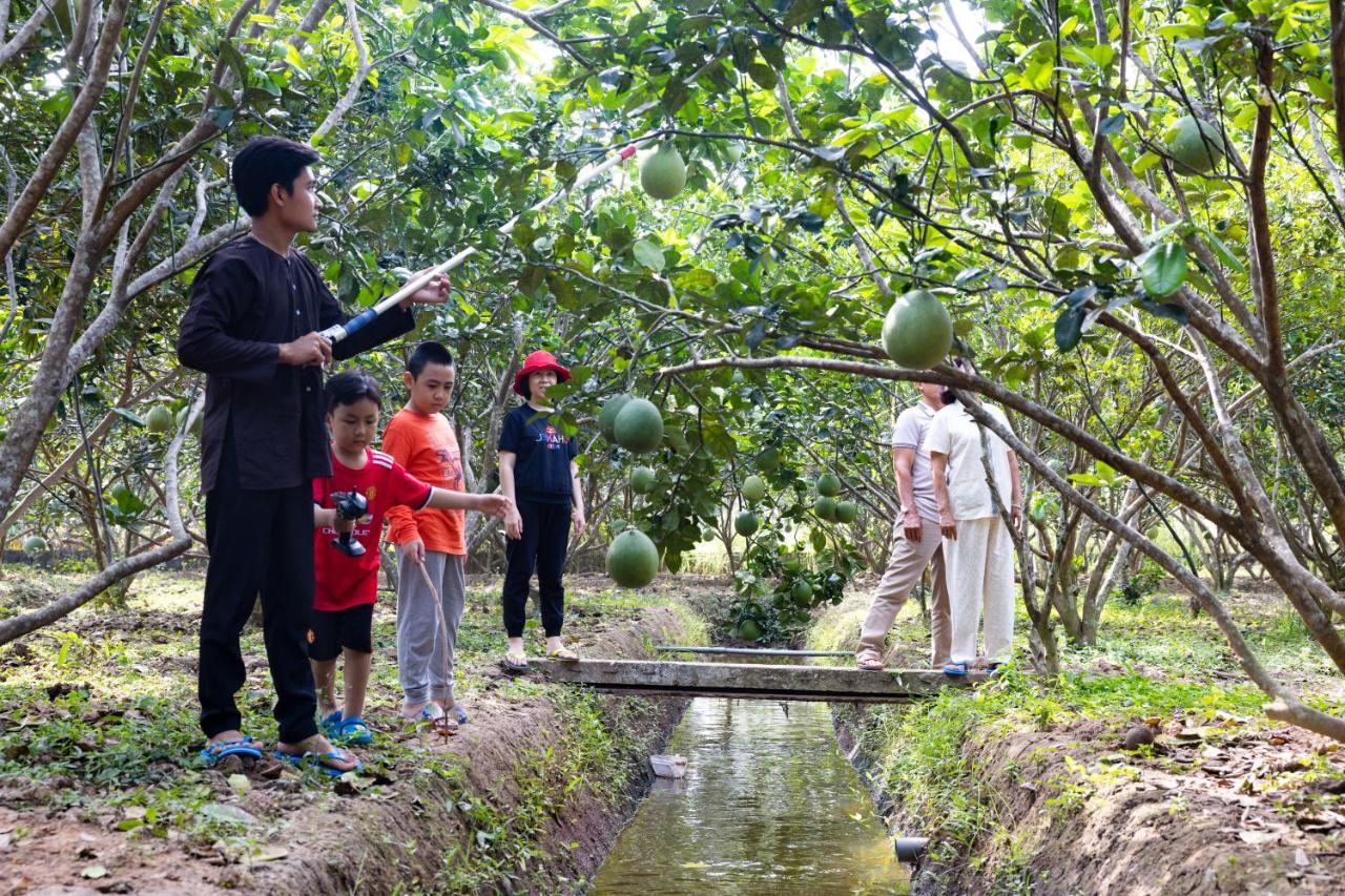 Con Phung Resort Mekong - Nature Escape With Free Boat Shuttle & Fishing Ben Tre Exterior foto