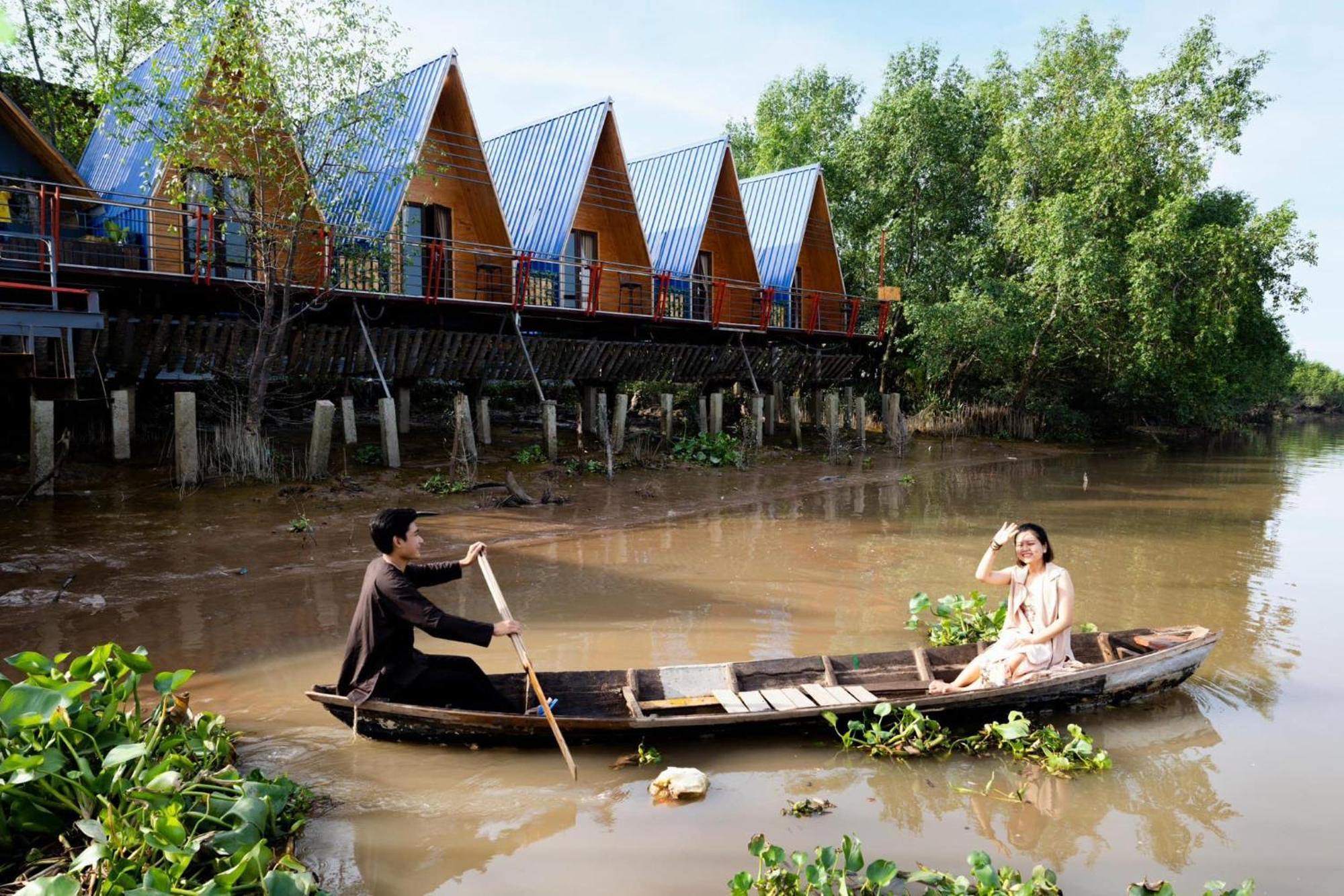 Con Phung Resort Mekong - Nature Escape With Free Boat Shuttle & Fishing Ben Tre Exterior foto