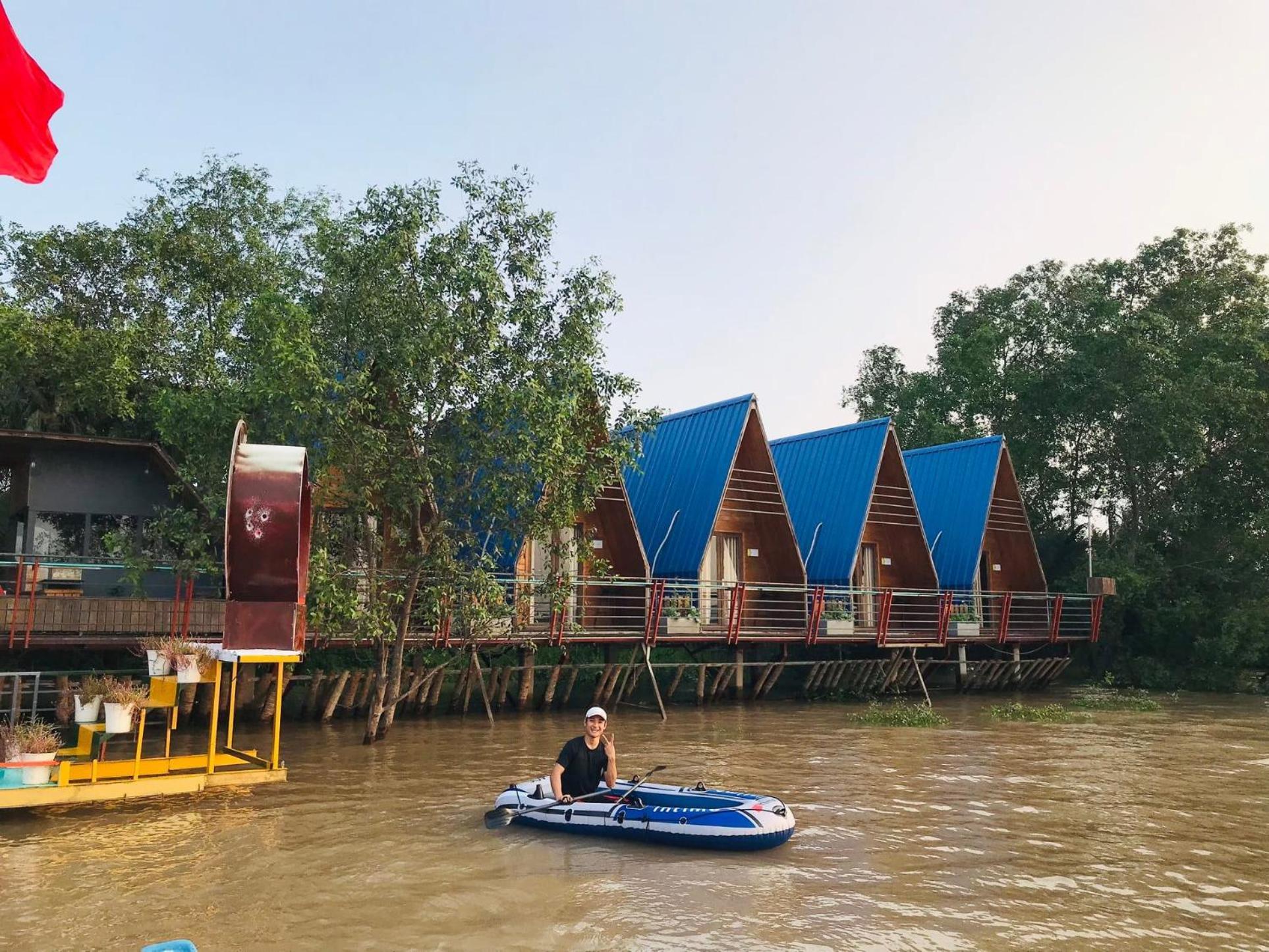 Con Phung Resort Mekong - Nature Escape With Free Boat Shuttle & Fishing Ben Tre Exterior foto