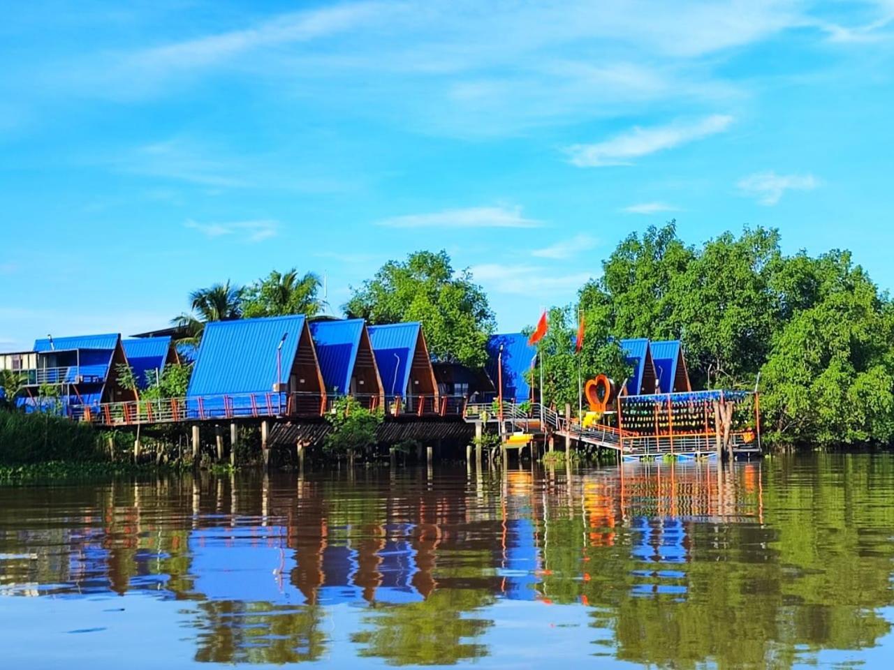 Con Phung Resort Mekong - Nature Escape With Free Boat Shuttle & Fishing Ben Tre Exterior foto